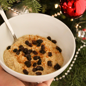 Raw Julgröt (Christmas Porridge)